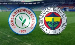 Fenerbahçe'nin konuğu Çaykur Rizespor