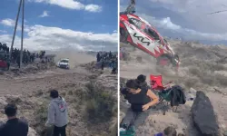 Arjantin’de ralli faciası: Araç seyircilerin arasına daldı