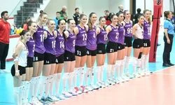Voleybolda Kadınlar 1. Lig final etabı Alanya'da sona erdi