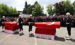 Şehit polislerimiz için Çorlu'da tören düzenlendi