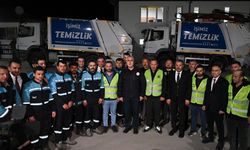 Çalışma ve Sosyal Güvenlik Bakanı Işıkhan, 1 Mayıs'ı işçilerle karşıladı