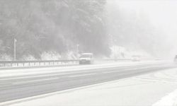 Bolu Dağı ile Ankara arasında kar etkili oluyor