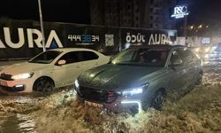 Kayseri'de sağanak etkili oldu