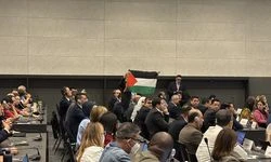 İsrailli yetkili, BM'deki uluslararası konferansta protestolar nedeniyle konuşmasını tamamlayamadı