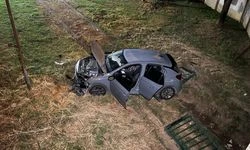 Navigasyon yanlış yolu gösterdi, dereye uçtu
