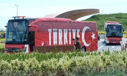 Dünya Kupası'nda mücadele edecek A Milli Futbol Takımı için uğurlama töreni yapıldı