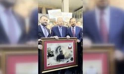 Cumhurbaşkanı Erdoğan'a Babalar Günü sürprizi