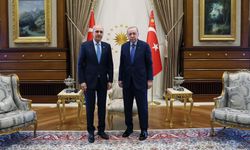 Cumhurbaşkanı Erdoğan, TBMM Başkanı Kurtulmuş'u kabul etti