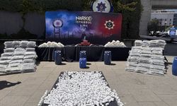 İstanbul merkezli operasyonlarda 1 ton 285 kilogram uyuşturucu ele geçirildi