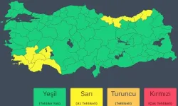 Bakanlıktan 10 ile 'sarı kodlu' uyarı