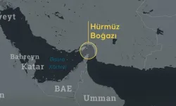 Hürmüz Boğazı'ndan çıkış yapmaya çalışan bir gemi mayına çarptı