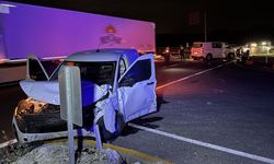 Nevşehir'de minibüs ile hafif ticari araç çarpıştı, 5 kişi yaralandı