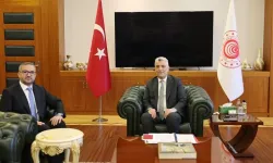 Ticaret Bakanı Bolat, TCMB Başkanı Karahan ile bir araya geldi