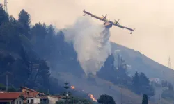 İtalya'nın Sicilya Adası'nda orman yangınlarını söndürme çalışmaları sürüyor