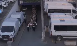 İstanbul merkezli organize suç örgütlerine yönelik operasyonda yakalanan 103 zanlı adliyede