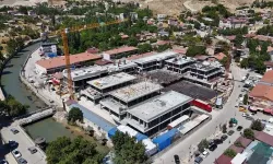 Depremde ağır hasar gören Darende Çarşısı yıl sonunda tamamlanacak
