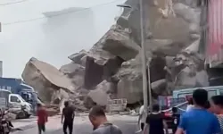 Çin'in güneybatısındaki Çongçing'de heyelan meydana geldi