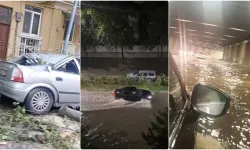 Bulgaristan'da şiddetli fırtına yaşamı olumsuz etkiledi