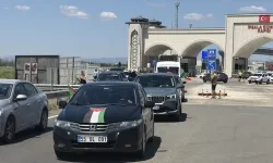 Bosna Hersek'ten hareket eden "Filistin Konvoyu" Türkiye'ye giriş yaptı