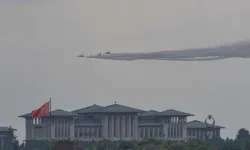 Türk Yıldızlarından, Ankara'da prova uçuşu