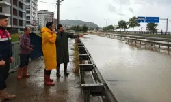 Ordu ve Giresun'da sağanak etkili oldu
