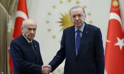 Cumhurbaşkanı Erdoğan, MHP Genel Başkanı Bahçeli'yi kabul etti