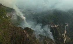 Bosna Hersek'teki orman yangınlarına askeri helikopterler müdahale ediyor