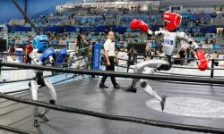 Çin'de Dünya İnsansı Robot Oyunları'nın final müsabakaları yapıldı