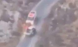 Filistin topraklarını gasbeden İsrailliler Batı Şeria'da Kızılay ambulansına saldırdı