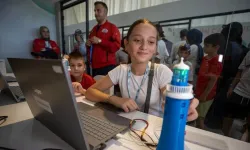 TEKNOFEST Mavi Vatan'a katılan çocuklar denizciliği eğlenerek öğreniyor