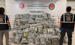 Hamzabeyli Sınır Kapısı'nda bir tırda yaklaşık 288 kilogram esrar ele geçirildi