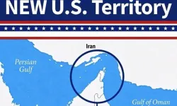 Trump, Hürmüz Boğazı'nı "ABD toprağı" olarak gösteren bir görsel paylaştı