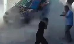 Mutfak tüpü bomba gibi patladı!