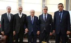 Sarallar ve Şahinler aileleri, MHP Genel Başkanı Bahçeli ile tarihi buluşma yaptı... İşte detaylar!
