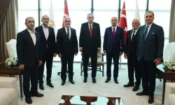 Cumhurbaşkanı Erdoğan, HÜDA PAR Genel Başkanı Yapıcıoğlu'nu kabul etti