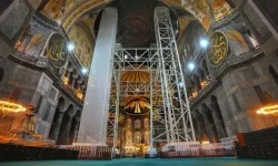 Tarihi kubbe için harekete geçildi: Ayasofya’da çalışma başlıyor