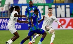 Rize’de şaşırtan sonuç: Alanyaspor’dan deplasmanda büyük sürpriz