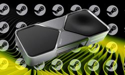 Steam anketinde RTX 5070 zirvede, 32 GB RAM 16 GB'ı geçti