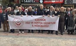 Dünya Yaşlılar Günü'nde Karabük, Bolu ve Bartın'da yürüyüş