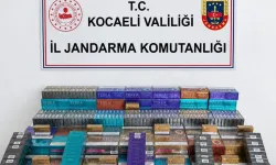 Kocaeli’de tırda 95 bin paket elektronik sigara tütünü ele geçirildi