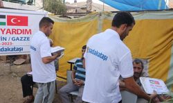 Sadakataşı Derneği'nden Suriye ve Lübnan'daki Filistinli ailelere yardım