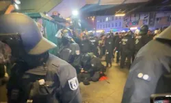 Berlin’de Filistin’e destek gösterisinde gerginlik: Polis müdahale etti!