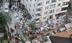 Maltepe'de  7 katlı binanın üç katında çökme meydana geldi!