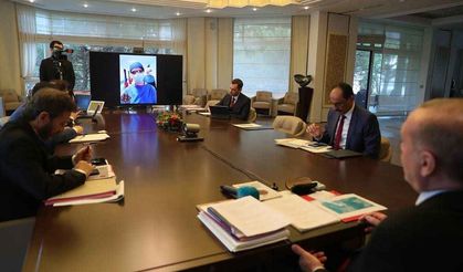 Cumhurbaşkanı Erdoğan, Cerrahpaşa'da tedavi gören hastalarla görüştü