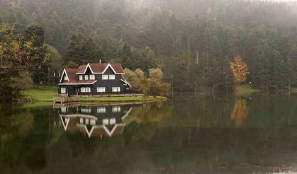 ?Doğanın tüm renkleri bir arada: Gölcük Tabiat Parkı'nda sonbahar şöleni