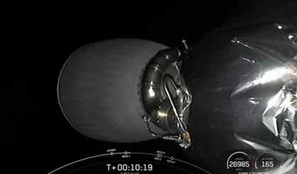 Türksat 5B uydusunun uzaya fırlatılma anı!