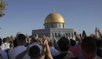 Gazze'de ateşkes sevinci! Mescid-i Aksa'da tekbir sesleri yükseldi
