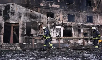 Bolu'daki facianın adresi dron kamerası ile görüntülendi