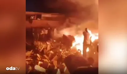 Sudan'da askeri uçak yerleşim yerine düştü: 20'den fazla kişi öldü