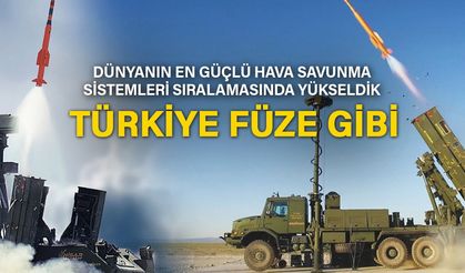 Türkiye yükselişte! Dünyanın en güçlü hava savunma sistemleri listesi